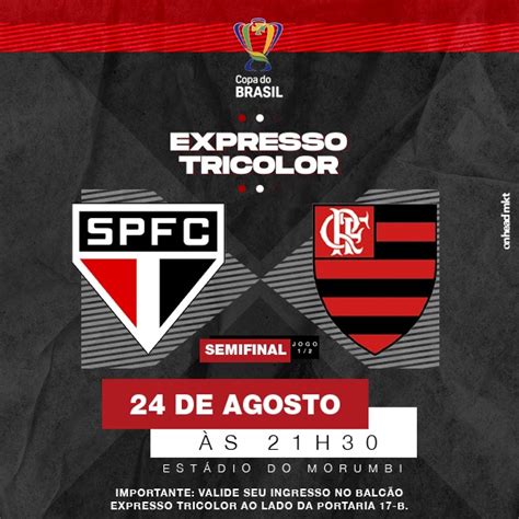 Expresso Tricolor SPFC X Flamengo Guiche Web