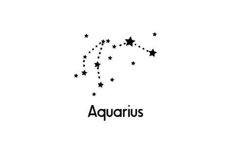 Aquarius Star Sign Tattoo Designs