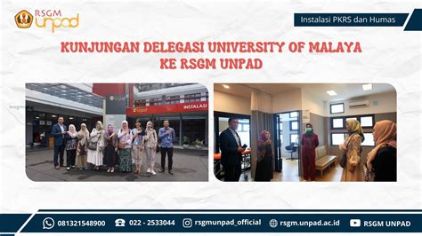 Kunjungan Delegasi University Of Malaya Rsgm Unpad