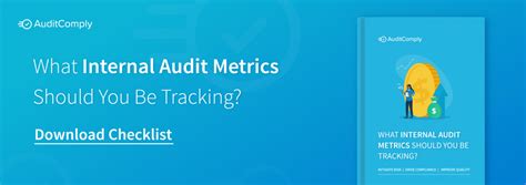 What Internal Audit Metrics Should You Be Tracking Auditcomply