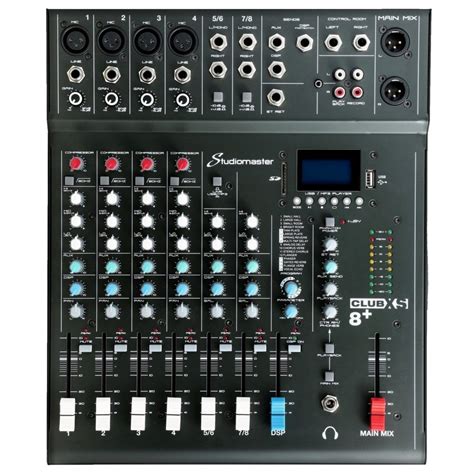 Studiomaster Club Xs 8 Mixing Desk