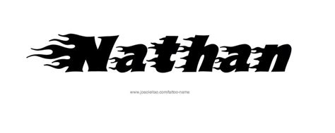 Nathan Name Tattoo Designs | Name tattoos, Names, Name tattoo