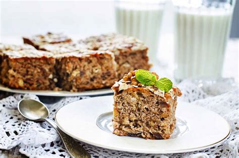 Eggless Date Walnut Oatmeal Cake Recipe By Archana S Kitchen