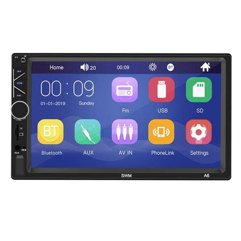 Gearelec Reproductor Multimedia De V Deo Para Coche Autorradio Est Reo