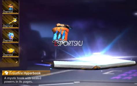 dapatkan frostfire hyperbook  fire ff esportsku