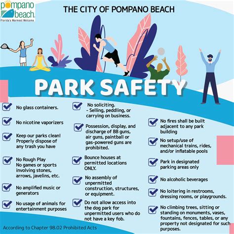 Park And Beach Safety Rules Pompano Beach Parks