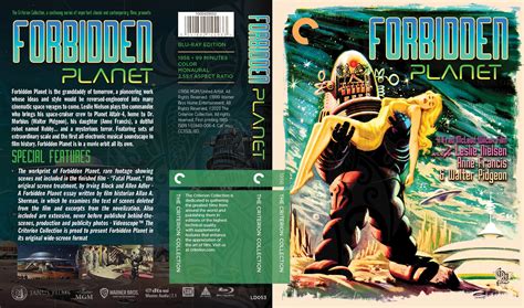 Forbidden Planet Fake Criterion Cover For The Cc Laserdisc Collection