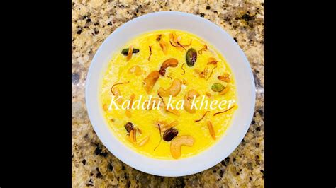 Kaddu Ka Kheer Hyderabadi Special Kaddu Ki Kheer Lauki Ki Kheer Mounika Cuisine Youtube