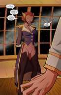 Post Captain Amelia Comic Jim Hawkins Swainart Treasure Planet