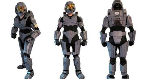 Halo Master Chief Suite Made From LEGO - SlashGear