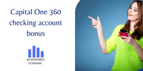 Capital One 360 Checking Account Bonus Responsible Economy