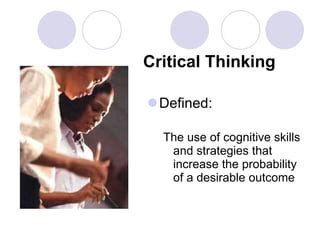 Critical Thinking PPT