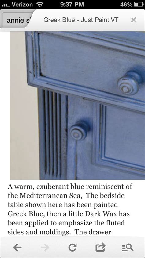 Annie Sloan Greek Blue Chalk Paint