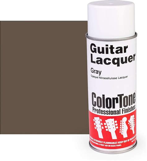 Colortone Gray Aerosol Guitar Lacquer Reverb