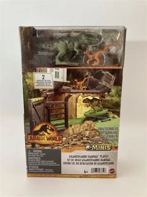 Jurassic World Dominion Minis Mini Jeu De Dinosaure Giganotosaurus