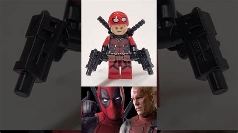 How To Build Lego Deadpool Without Using Parts Maskless Youtube