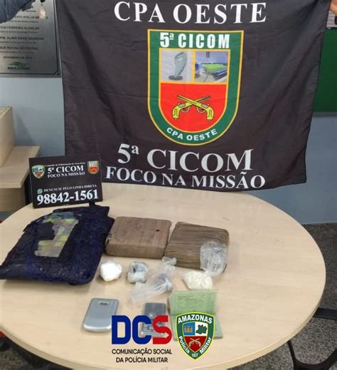 Pm Detém Colombiano Por Tráfico De Drogas E Abandono De Incapaz Ssp