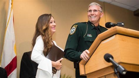 Manatee County Sheriff Rick Wells Takes The Oath Of Office Bradenton