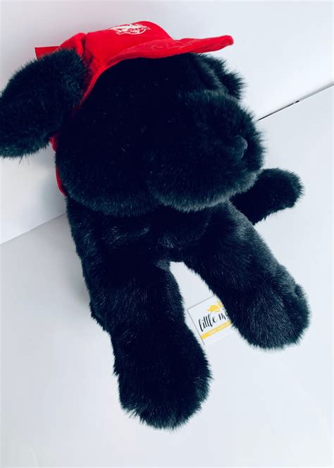 Vintage Eddie Bauer™ And Gund® Black Lab Stuffed Dog 1995 Etsy