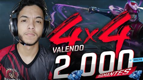 Free Fire Ao Vivo X Valendo Mil Dimas Ou Reaisx Dos Criasalas