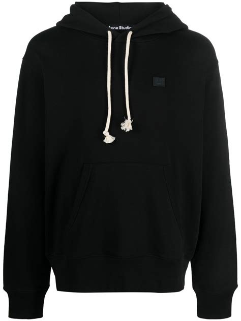 ACNE STUDIOS - Logo Cotton Hoodie Acne Studios