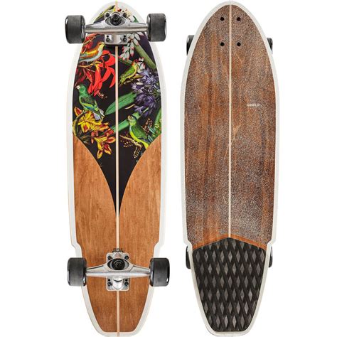 Longboard Surfskate Cruising 32 Carve 540 Bird Decathlon