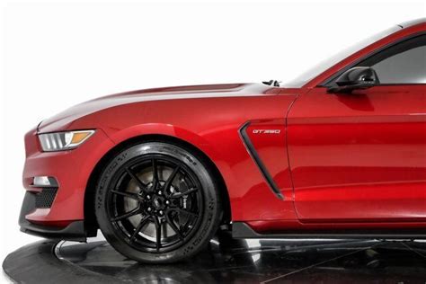 2020 Ford Mustang Shelby Gt350 3554 Miles Rapid Red Metallic Tinted