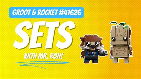 Embark On A Galactic Adventure With LEGO Set 41626 Groot Rocket W