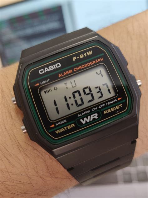 Casio F91w Modes - Min Klocka