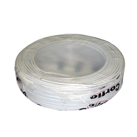 Cabo Flex Antichama V Bwf Mm Branco Corfio Rolo Mts