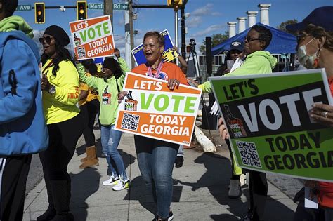 Record Number Of Early Votes Cast In One Day In Georgia Runoff For Us