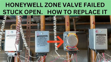 Honeywell Zone Valve Failed Stuck Open How To Replace It Youtube