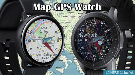 Map GPS Watch - YouTube