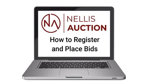 How To Register And Place Bids Online At Nellis Auction Youtube