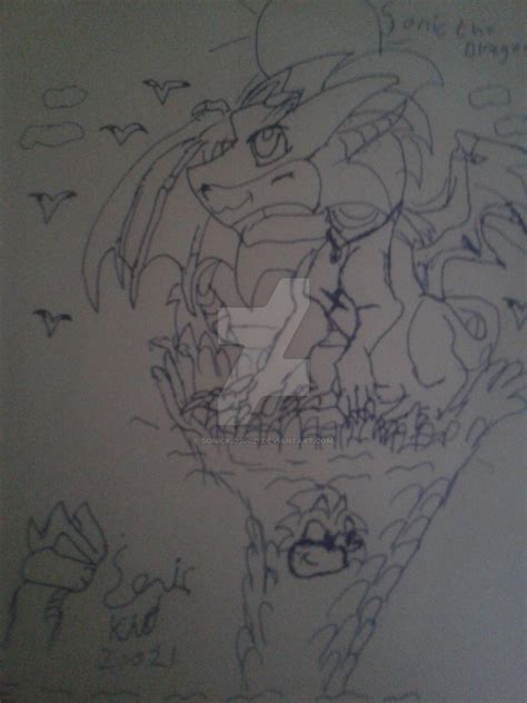 sonic the dragon oc by sonickid20021 on DeviantArt