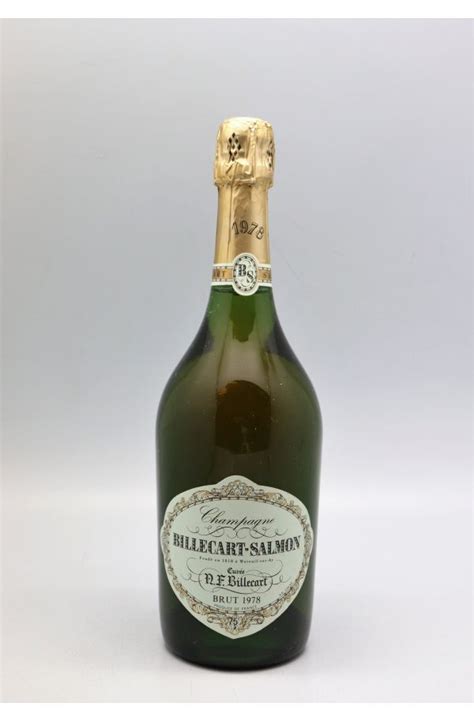 Billecart Salmon Cuvée Nicolas François Billecart 1978