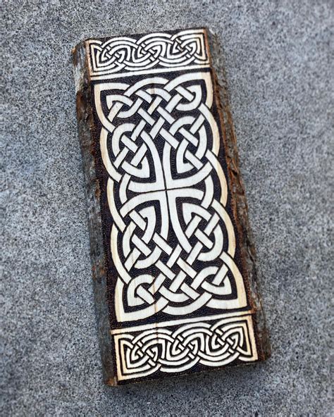 Celtic Knot Inspired Burn From Today Rwoodburning