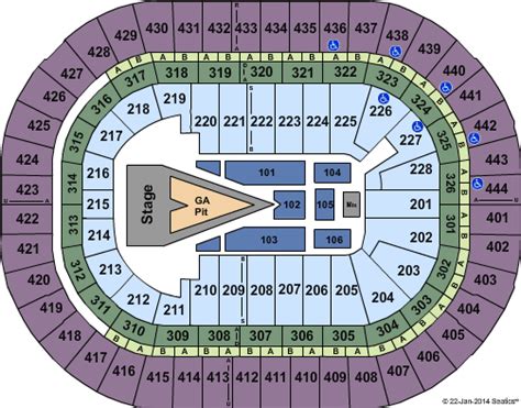 Honda Center Seating Chart For One Direction Concert