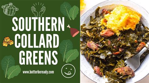 Southern Collard Greens Recipe Youtube