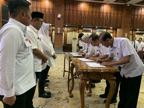 Asn Pemkot Semarang Tanda Tangani Pakta Integritas Netralitas Pemilu