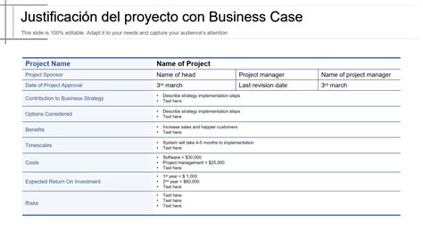 Los 5 Mejores Ejemplos De Casos De Negocios De Proyectos Con Plantillas