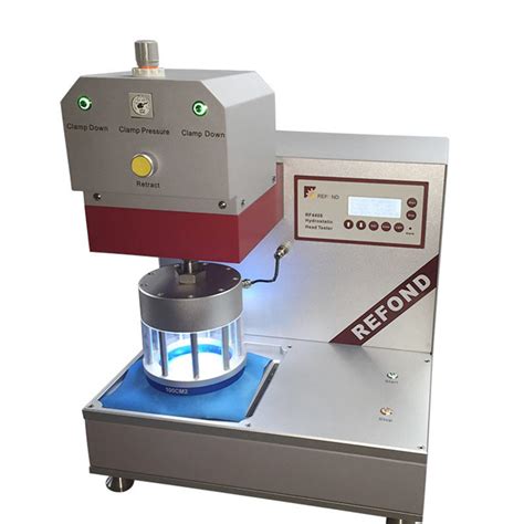 Textile Testing Instrument 3000cmh2o Fabric Hydrostatic Head Pressure