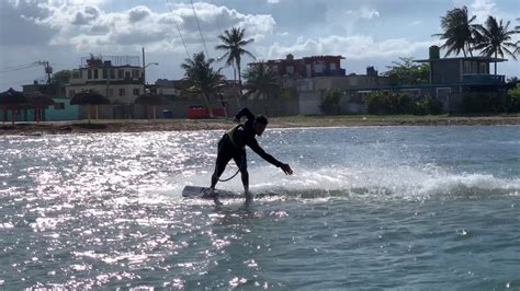 Pequeño truco de old school Kitesurf cuba YouTube