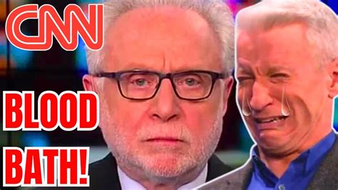 Bloodbath Cnn Layoffs Coming Anderson Cooper Wolf Blitzer On