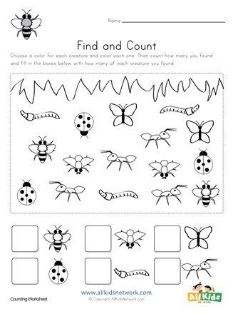 Ideal Insects Worksheets For Preschoolers Jolly Phonics Vowels