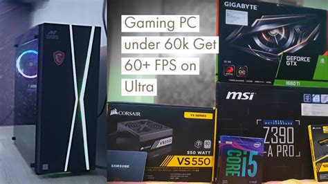 Gaming Pc Build Under K Get Fps On Ultra Settings Youtube