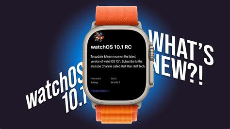 What S New In WatchOS 10 1 Release Candidate Video Geeky Gadgets