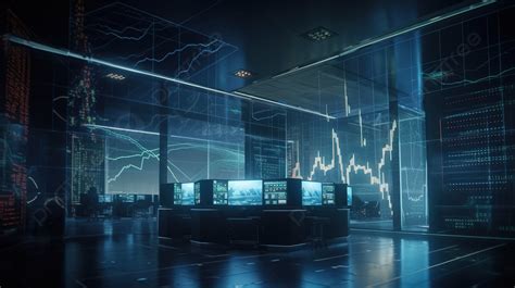 Stock Market Trading Concept 3d Rendered Illustration Background