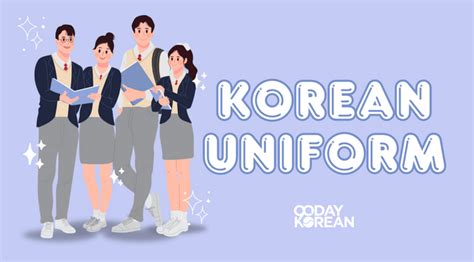 Korean Uniform - Attires worn for varsity and work - Learning language ...