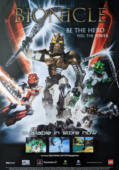 Bionicle (LEGO) | Retro Gaming Posters